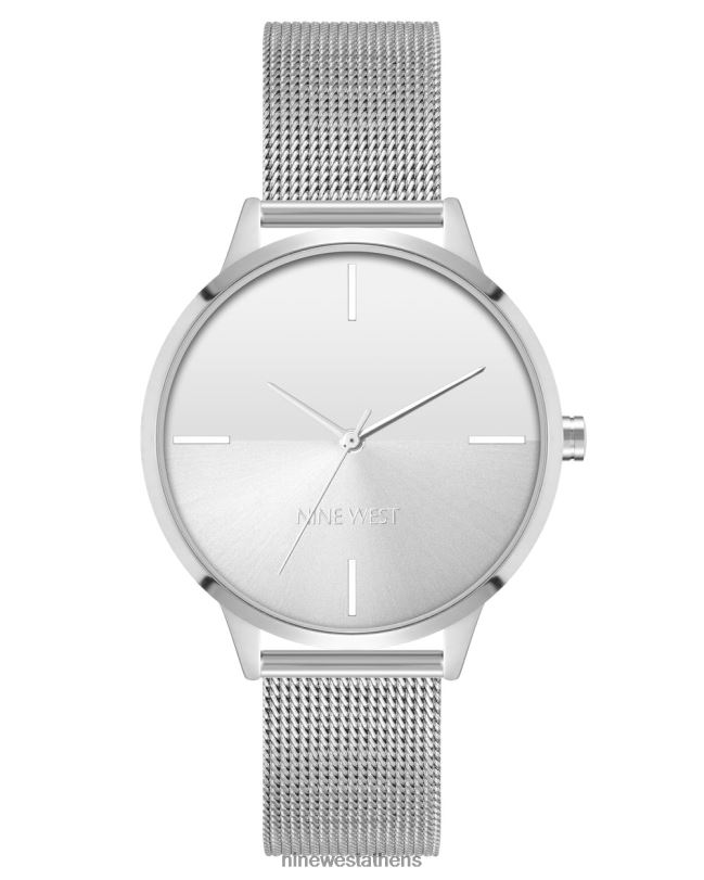 Nine West ρολόι βραχιόλι με διχτυωτό καντράν 4L4BF2897