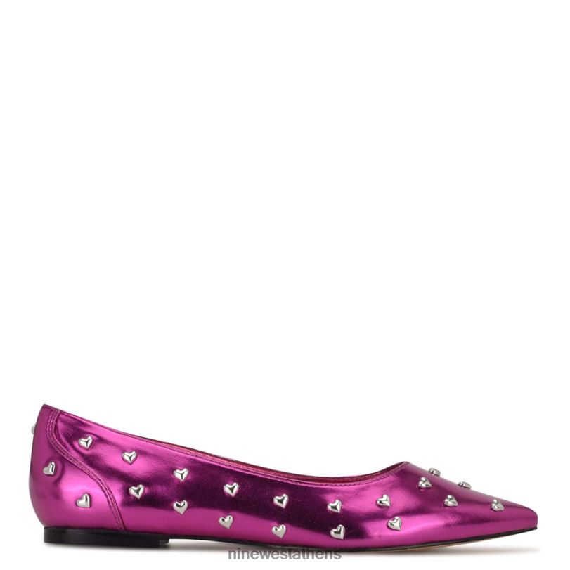 Nine West ώθηση μυτερά επίπεδα δάχτυλα 4L4BF2355