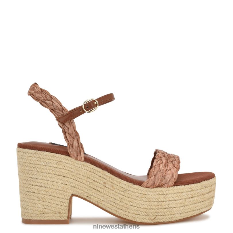 Nine West Σανδάλια εσπαντρίγιας με τακούνι rivva 4L4BF755