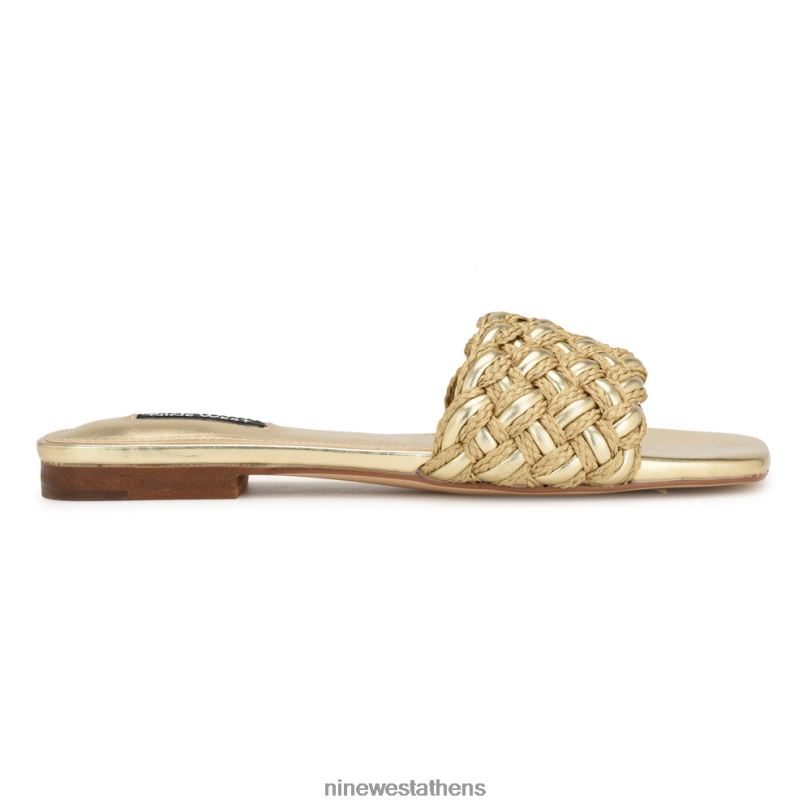 Nine West σανδάλια maci flat slide 4L4BF7