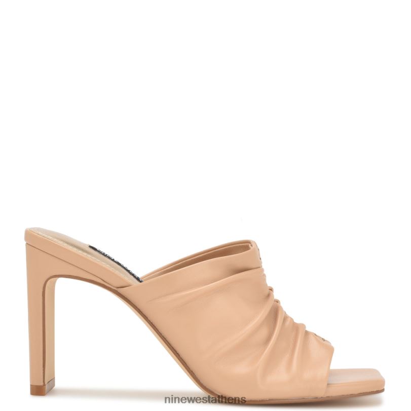 Nine West πέδιλα με τακούνι αχλάδι 4L4BF319