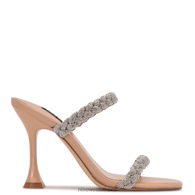 Nine West πέδιλα με φερμουάρ με τακούνι 4L4BF387