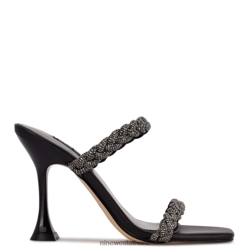 Nine West πέδιλα με φερμουάρ με τακούνι 4L4BF388