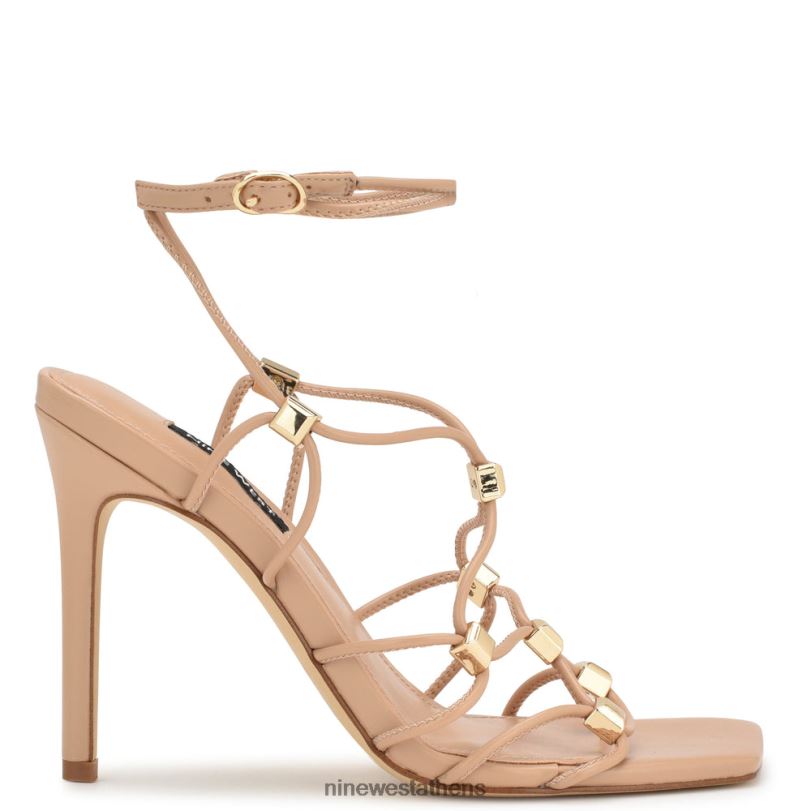 Nine West σανδάλια με τακούνια τενόρου ankle wrap 4L4BF251