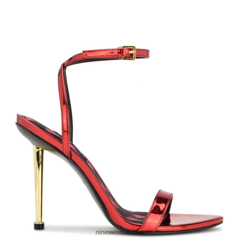 κόκκινος καθρέφτης μεταλλικές καρδιές