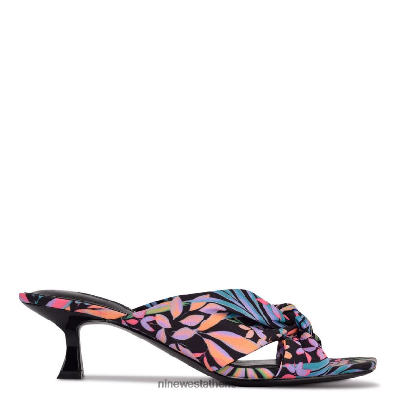 Nine West πέδιλα slide με τακούνι dipa 4L4BF531