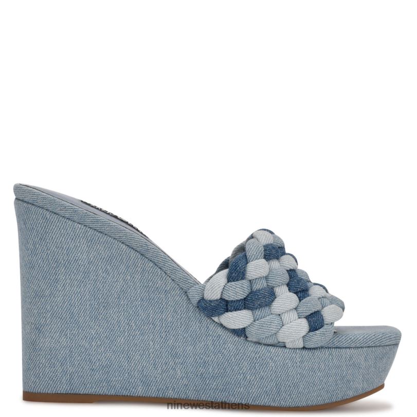 Nine West σανδάλια slide platform kat 4L4BF614