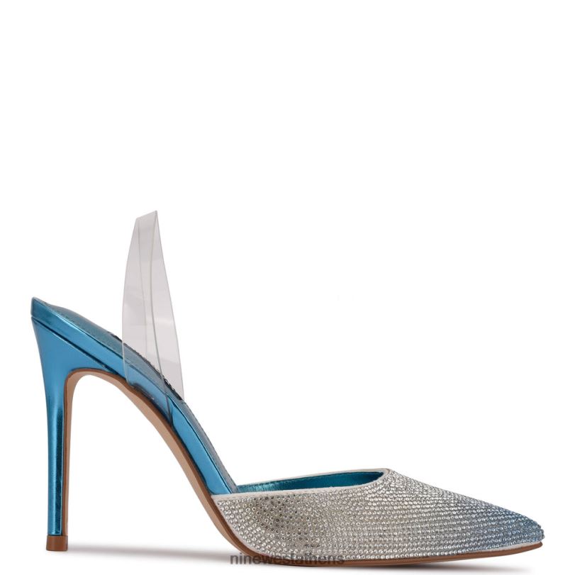 Nine West Fabry μυτερές αντλίες slingback 4L4BF1911