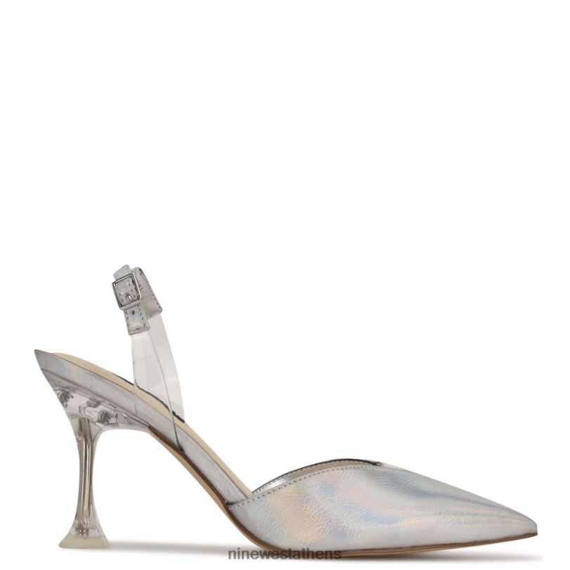 Nine West Θερμικά μυτερά δάχτυλα με τακούνι slingbacks 4L4BF1249